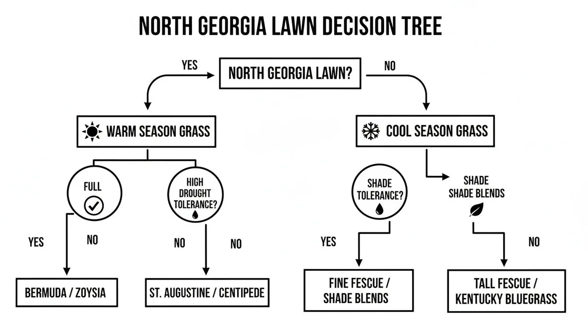 Cool-season grass types