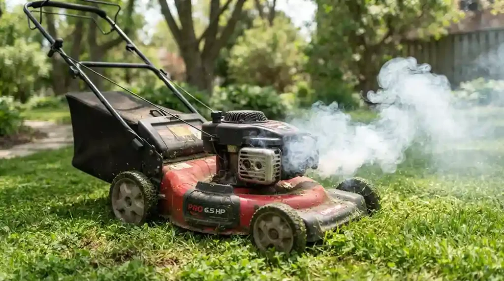Why Is My Lawn Mower Smoking