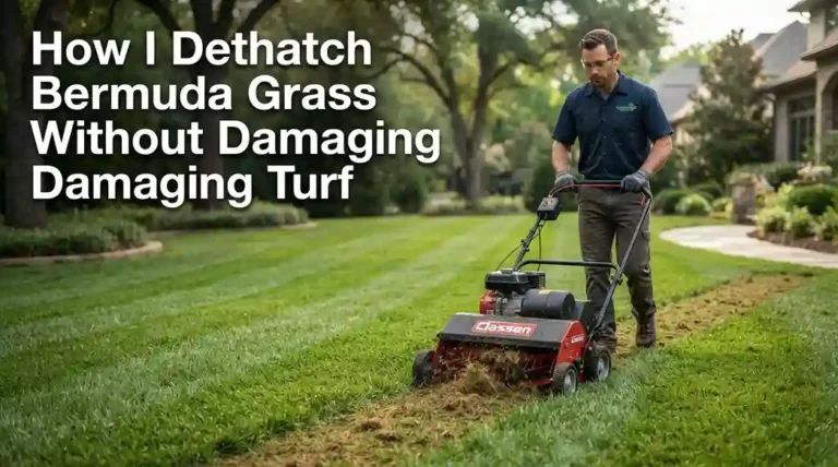 How to Dethatch Bermuda Grass