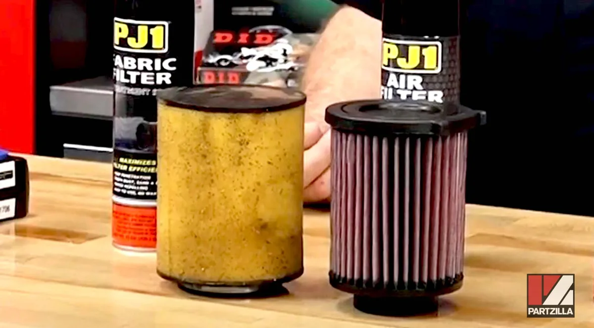 foam air filter vs paper air filter