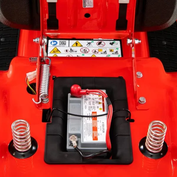 Riding mower battery